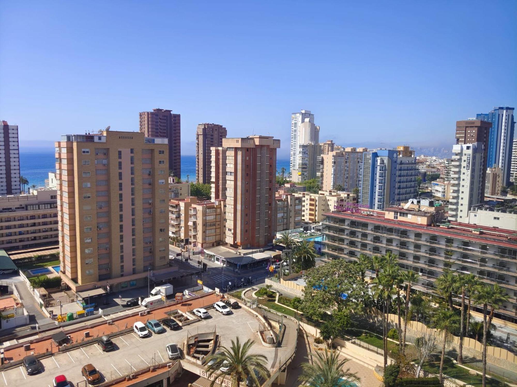 Apartamentos Cervantes Benidorm Dış mekan fotoğraf